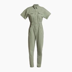 Free People Olive Green Jumpsuit